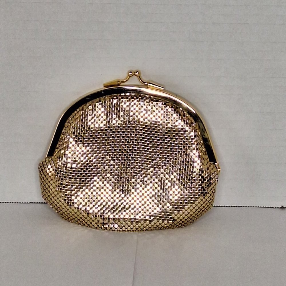 Gold Metalic Mesh Purse